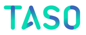 The logo for Transforming Access and Student Outcomes in Higher Education (TASO).